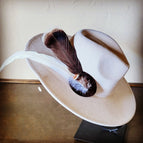 Wild Turqkey Feather w/ Long White Feather