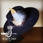 White Turquoise and Gold/White Feather