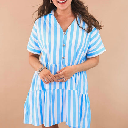 Blue Sunny Shores Dress