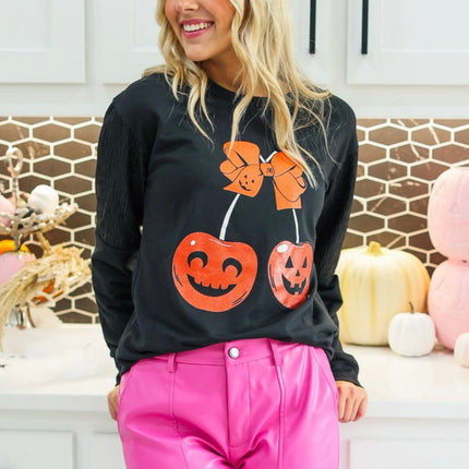Cherry Pumpkin Long Sleeve