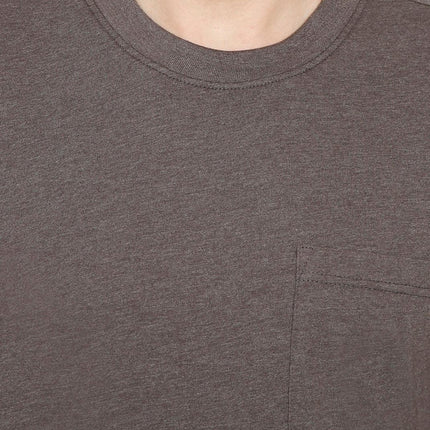 Men's Regular-Fit Short-Sleeve Crew Neck T-Shirt With Chest Pocket