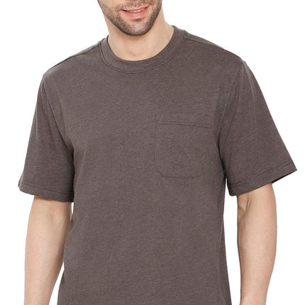 Men's Regular-Fit Short-Sleeve Crew Neck T-Shirt With Chest Pocket