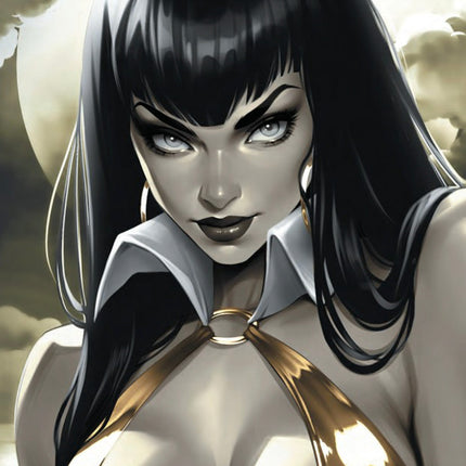 VAMPIRELLA HELLIDAY SPECIAL 2025 - KATYA SINYUKHINA WRAPAROUND COVER B LTD 100 FANEXPO NEW ORLEANS EXCLUSIVE