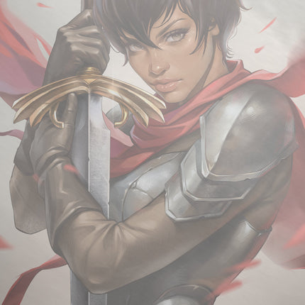 TRIBUTE KENTARO MIURA CREATOR OF BERSERK - KATYA SINYUKHINA COVER A WHITE METAL LTD 10 FANEXPO NEW ORLEANS EXCLUSIVE
