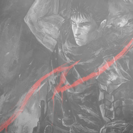 TRIBUTE KENTARO MIURA CREATOR OF BERSERK - SHIMHAQ COVER B WHITE METAL LTD 10 FANEXPO NEW ORLEANS EXCLUSIVE