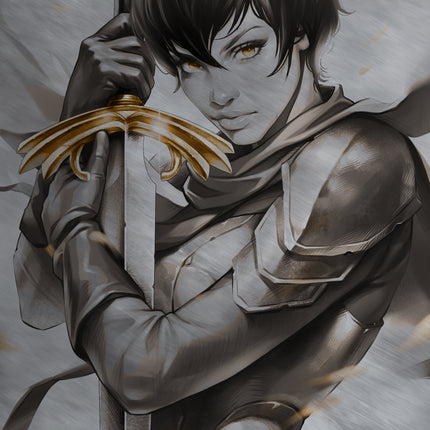 TRIBUTE KENTARO MIURA CREATOR OF BERSERK - KATYA SINYUKHINA COVER B METAL LTD 10 FANEXPO NEW ORLEANS EXCLUSIVE