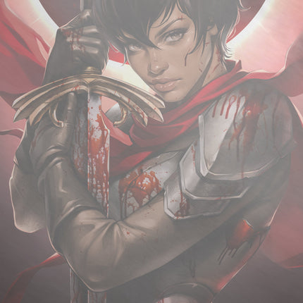 TRIBUTE KENTARO MIURA CREATOR OF BERSERK - KATYA SINYUKHINA COVER C WHITE METAL LTD 10 FANEXPO NEW ORLEANS EXCLUSIVE