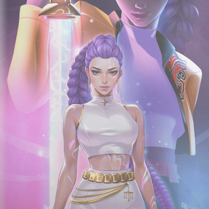 KPOP DEMON HUNTERS "RUMI" ARTBOOK - KATYA SINYUKHINA FOIL VARIANT MEGACON 2026 EXCLUSIVE