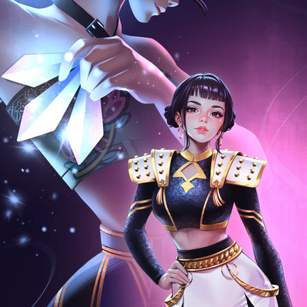 KPOP DEMON HUNTERS "ZOEY" ARTBOOK - KATYA SINYUKHINA VIRGIN VARIANT FANEXPO NEW ORLEANS EXCLUSIVE