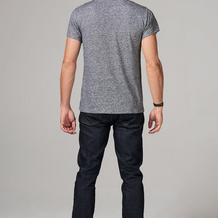 Men's Crew Neck Stripe Tee - Mini Stripe