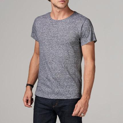 Men's Crew Neck Stripe Tee - Mini Stripe