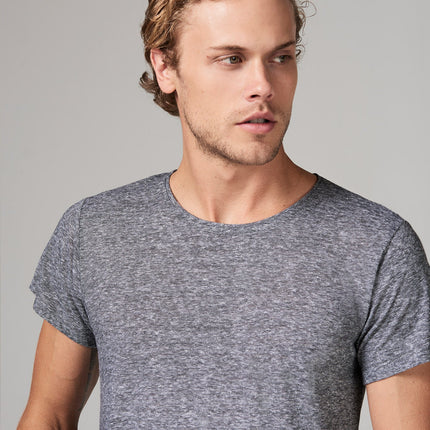 Men's Crew Neck Stripe Tee - Mini Stripe