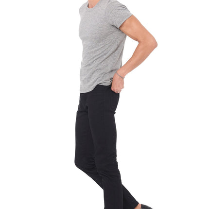 Men's Novelty Texture Crew Neck Tee