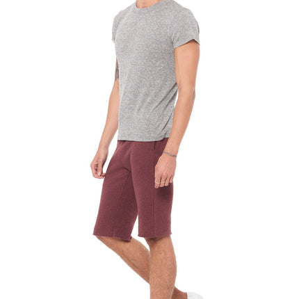 Men's Novelty Texture Crew Neck Tee