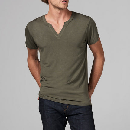 Men's Modal Cross V-Neck Tee