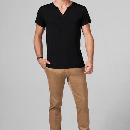 Men's Modal Cross V-Neck Tee