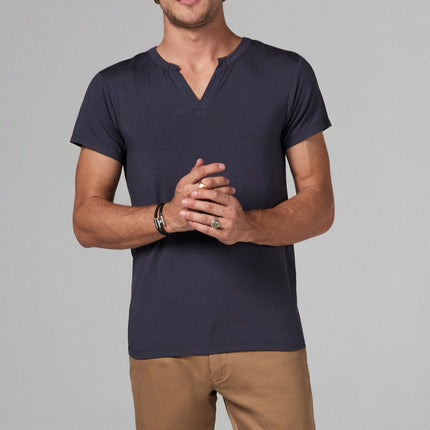 Men's Modal Cross V-Neck Tee