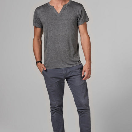 Men's Modal Cross V-Neck Tee