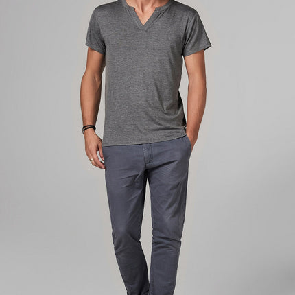 Men's Modal Cross V-Neck Tee