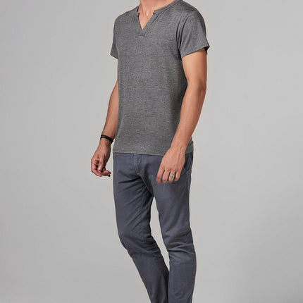 Men's Modal Cross V-Neck Tee