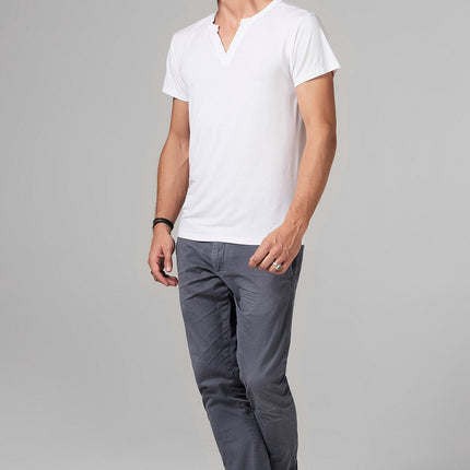 Men's Modal Cross V-Neck Tee