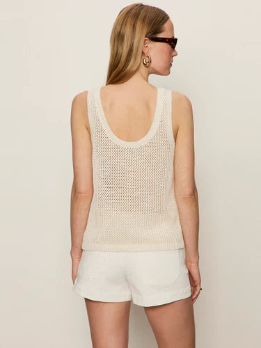 Open Stitch Sweater Tank