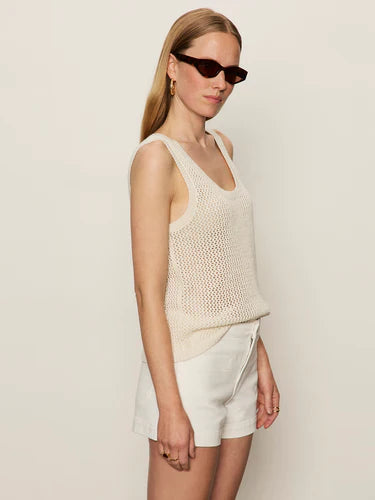 Open Stitch Sweater Tank