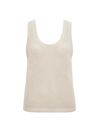Open Stitch Sweater Tank