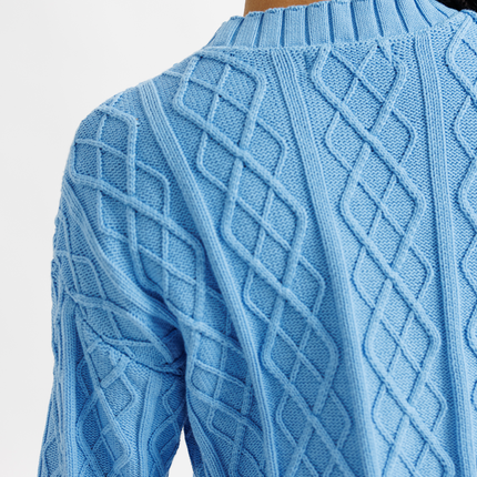 Cable Knit Crew