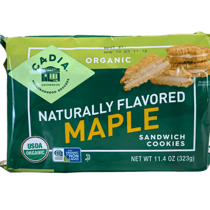 Sandwich Cookies, Organic, Cadia