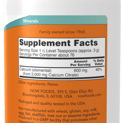 Calcium Citrate Pure Powder