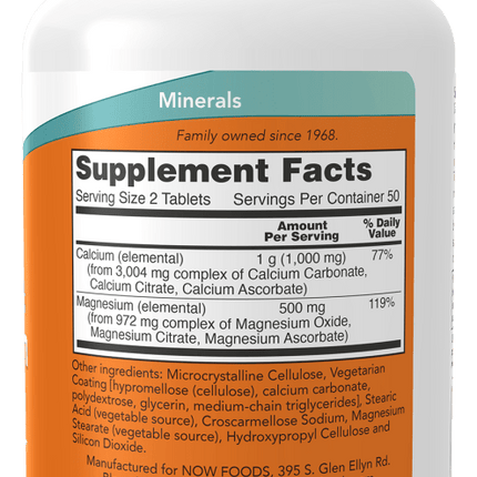 Calcium & Magnesium