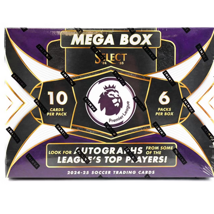 2024/25 Panini Select Premier League EPL Soccer Hobby Mega Box