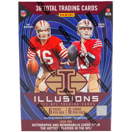 2023 Panini Illusions Football 6-Pack Blaster Box