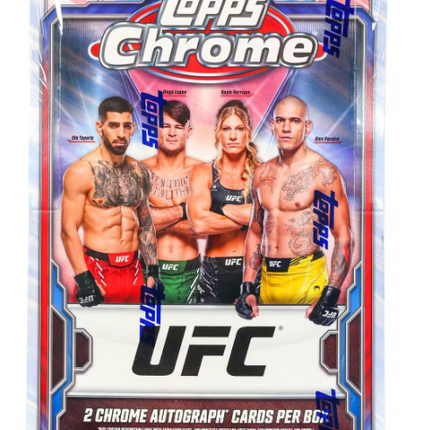 2025 Topps Chrome UFC Hobby Box