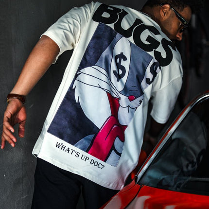 Cartoon Rabbit Graphic T-Shirt – What’s Up Doc