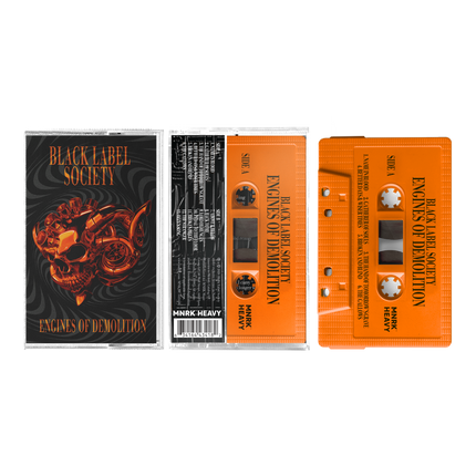 Black Label Society – Engines of Demolition Orange Cassette