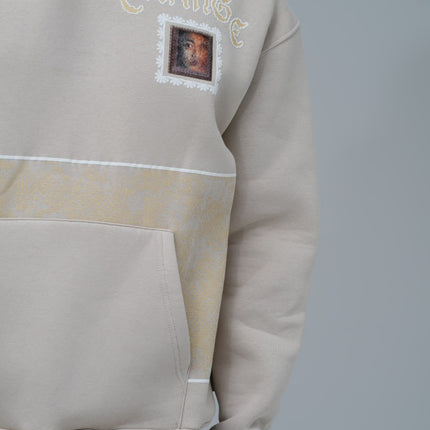 "Change" Panelled Hoodie