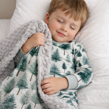 Woodland Whispers Minky Blanket