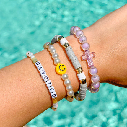 Devoted Letter Bracelet