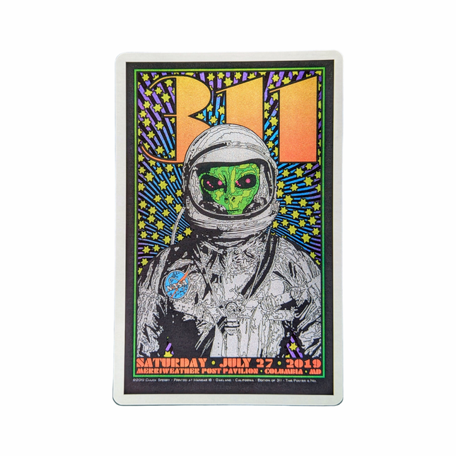 Chuck Sperry 311, Columbia 2019 Art Card