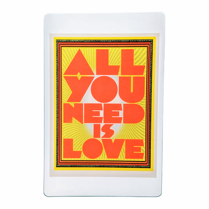 Chuck Sperry "All You Need is Love" 2017 Art Card