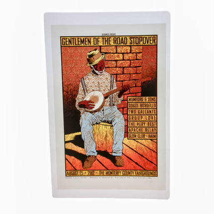 Chuck Sperry Gentlemen of the Road Stopover, Monterey 2012 Art Card