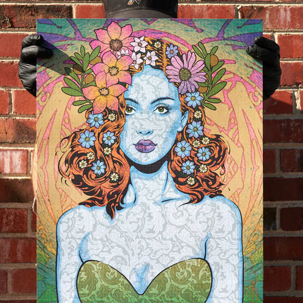 Chuck Sperry "Sappho" Blotter Print