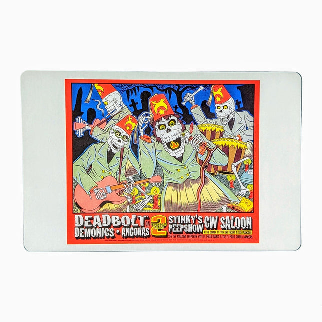 Chuck Sperry Stinky's Peep Show, San Francisco 2000 Art Card