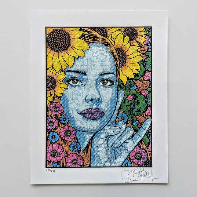 Chuck Sperry "The Bacchante" Blotter Print