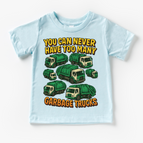 Ice Blue Short Sleeve Tee / 2T Kids
