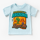 Ice Blue Short Sleeve Tee / 2T Kids
