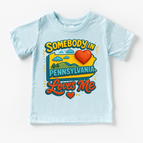 Ice Blue Short Sleeve Tee / 2T Kids