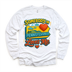 White Long Sleeve Tee / 2T Kids